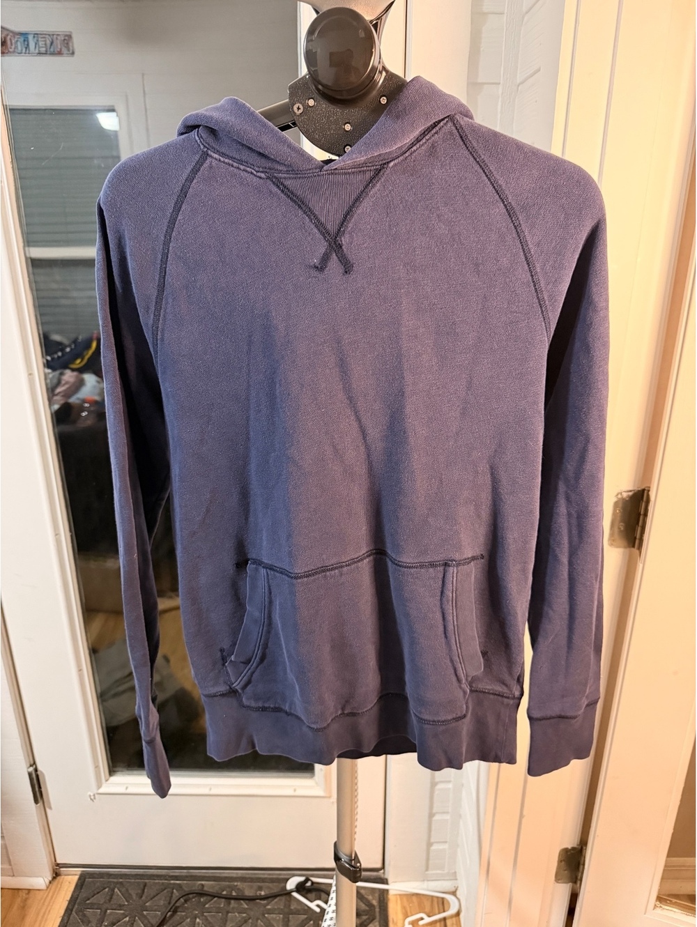 Gap Lived In Purple Pullover Hoodie